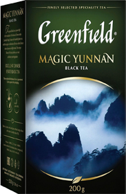 Greenfield Magic Yunnan черный листовой чай, 200 г