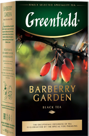 Greenfield Barberry Garden черный листовой чай, 100 г