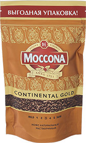 MOCCONA CONTINENTAL GOLD 75 гр