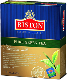 RISTON PURE GREEN TEA 100 пакетиков