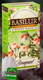 BASILUR MILK OOLON TEA WHITE MAGIC  25 ПАКЕТИКОВ