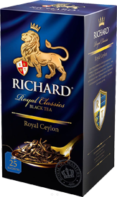 RICHARD ROYAL CLASSICS ROYAL CEYLON BLACK TEA 25 ПАКЕТИКОВ