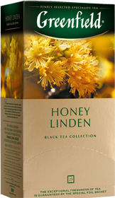 GREENFIELD HONEY LINDEN 25 пакетиков