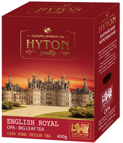Чай чёрный HYTON "Английский королевский" крупнолистовой 400гр.