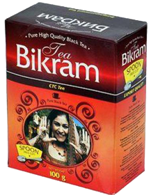 TEA BIKRAM INDIAN CLASSIC TEA CTC 250 гр