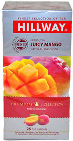 HILLWAY HERBAL TEA JUICY MANGO  25 ПАКЕТИКОВ