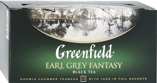 GREENFIELD EARL GREY FANTASY 25 пакетиков