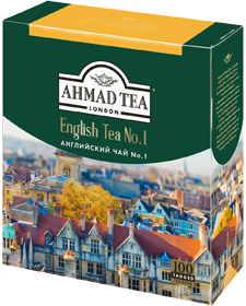 AHMAD TEA ENGLISH TEA №.1 100 пакетиков