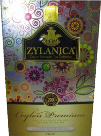 Чай Zylanica Ceylon Premium, чёрный листовой, FBOP, 200 гр