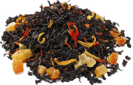Чай черный ароматизированный "Айва с персиком" 100 гр.