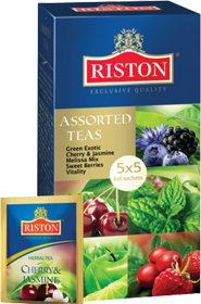 RISTON ASSORTED TEAS 25 пакетиков