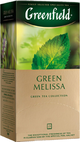 GREENFIELD GREEN MELISSA 25 пакетиков