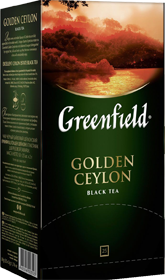 GREENFIELD GOLDEN CEYLON 25 пакетиков