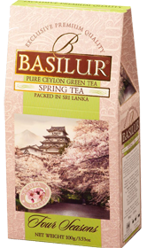 BASILUR CEYLON GREEN TEA SPRING TEA 100 гр