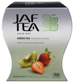 JAF TEA GREEN TEA STRAWBERRY & KIWI  100 гр