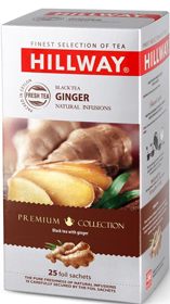 HILLWAY BLACK TEA GINGER  25 ПАКЕТИКОВ