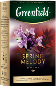 Greenfield Spring Melody черный листовой чай, 100 г