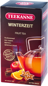 TEEKANNE WINTERZEIT FRUIT TEA 25 ПАКЕТИКОВ