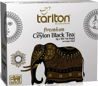 Чёрный чай  Tarlton Golden Ceylon, 100 пакетиков