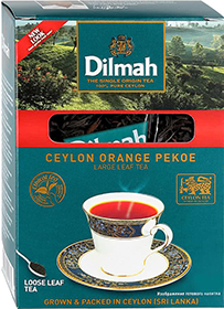 DILMAH CEYLON ORANGE PEKOE LARGE LEAF TEA  100 гр
