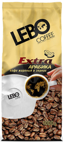 LEBO  COFFEE EXTRA Арабика 1000 гр (1 кг)