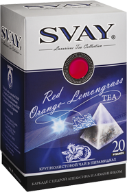 SVAY RED ORANGE-LEMONGRASS TEA 20 пирамидок