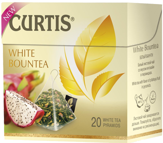 CURTIS  WHITE BOUNTEA WHITE TEA 20 пирамидок