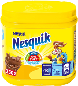 Nesquik Opti-Start какао-напиток растворимый, 250 г
