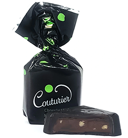 Конфеты шоколадные "Couturier"c дробленным орехом, 1000 гр.