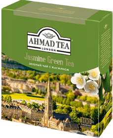 AHMAD TEA JASMINE GREEN TEA 100 пакетиков