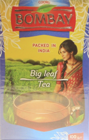 Чай Bombay Big Leaf, Индия, 100 гр.
