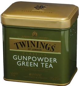 Чай зеленый TWININGS Gunpowder листовой, 100 гр.