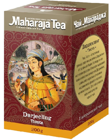Чай чёрный Maharaja Darjeeling Tiesta индийский , 200 гр.