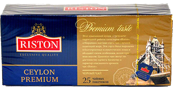 RISTON CEYLON PREMIUM 25 пакетиков
