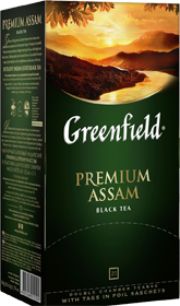GREENFIELD PREMIUM ASSAM 25 пакетиков