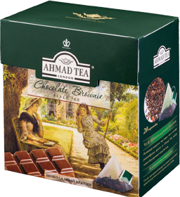 AHMAD TEA CHOCOLATE BROWNIE 20 пирамидок