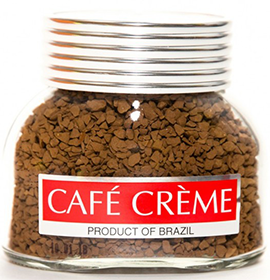 CAFÉ CRÈME PRODUCT OF BRAZIL 45 гр