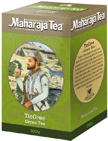 Чай зеленый Maharaja TinGree индийский, 100 гр.