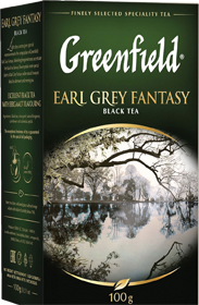Greenfield Earl Grey Fantasy черный листовой чай, 100 г