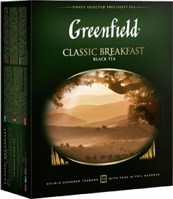 GREENFIELD CLASSIC BREAKFAST 100 пакетиков
