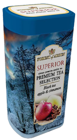 Чай черный Forest of Arden "Супериор" листовой с яблоком и корицей ж/б 100 г