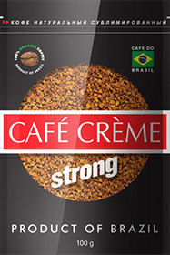 CAFÉ CRÈME PRODUCT OF BRAZIL 100 гр