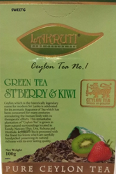 Чай Лакрути зеленый ПЕКО клубника киви 100 гр.