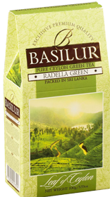 BASILUR 100% PURE CEYLON GREEN TEA RADELLA 100 гр
