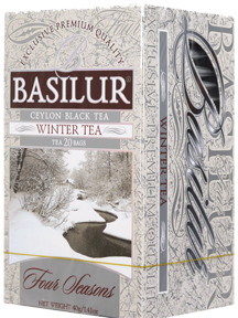 BASILUR CEYLON BLACK TEA WINTER TEA 25 ПАКЕТИКОВ