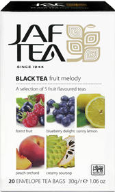JAF TEA BLACK TEA FRUIT MELODY 20 ПАКЕТИКОВ