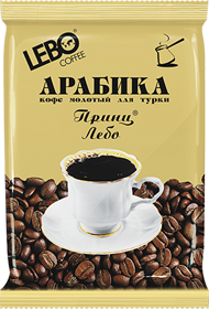 Кофе "Принц Lebo" арабика молот. д/турки 100г.