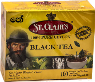 Чай st clairs, 100 пакетиков (200 гр)
